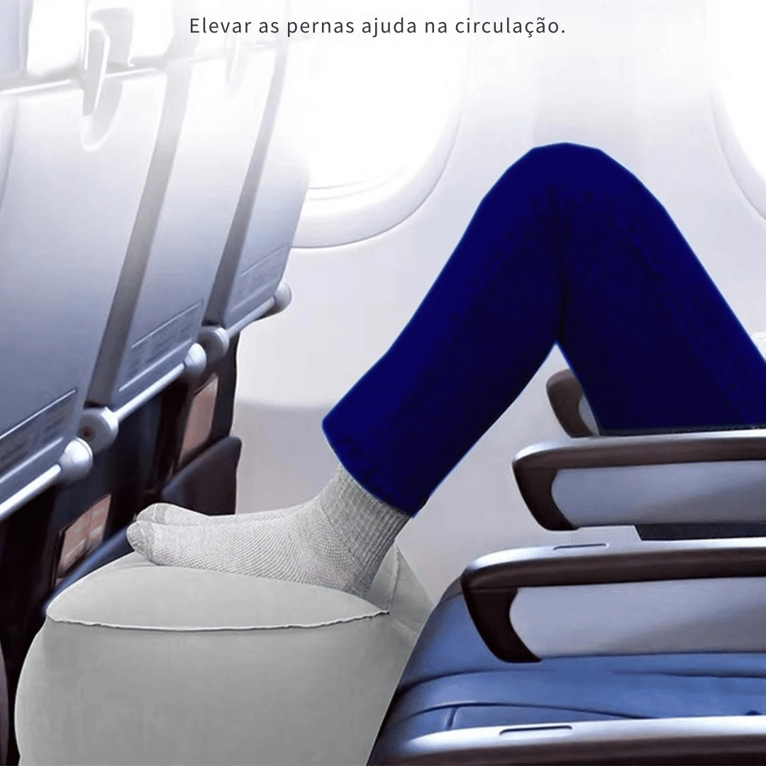 Travesseiro Inflável Ajustável para Pés