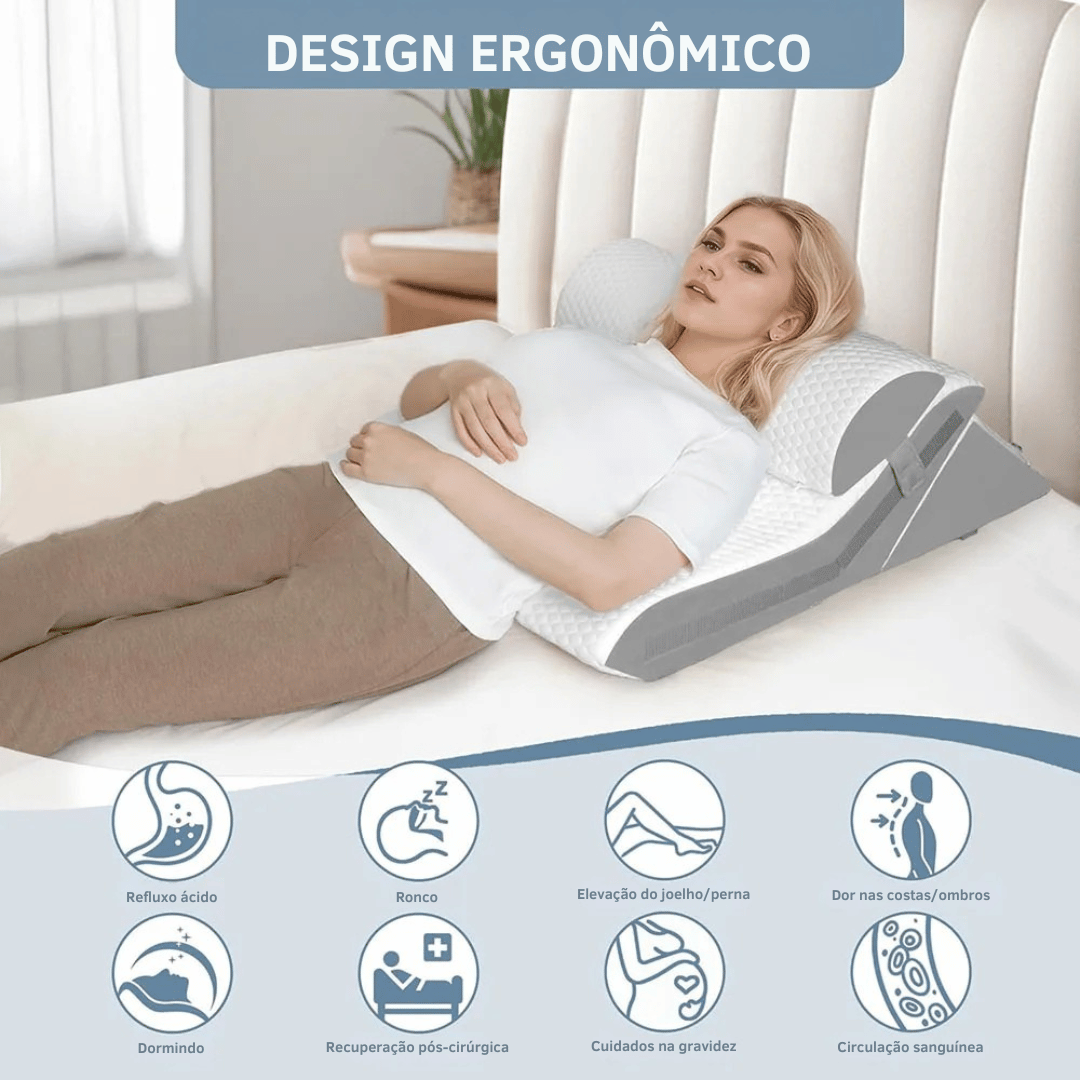 Conjunto de Travesseiros Ajustáveis para Conforto Total