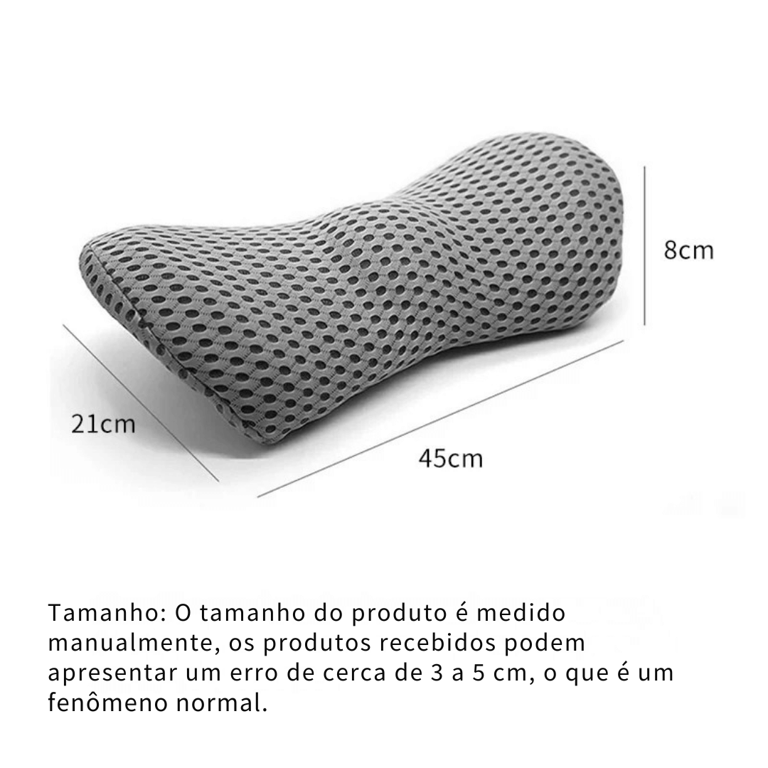Almofada Lombar de Memória Respirável