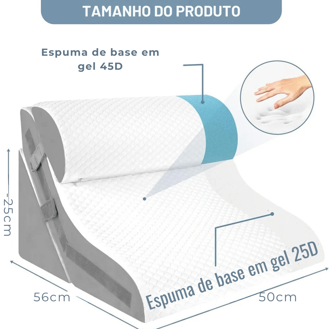 Conjunto de Travesseiros Ajustáveis para Conforto Total