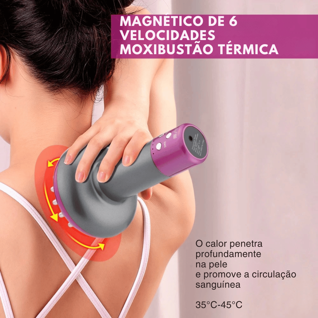Massageador Elétrico 3 em 1 para Corpo