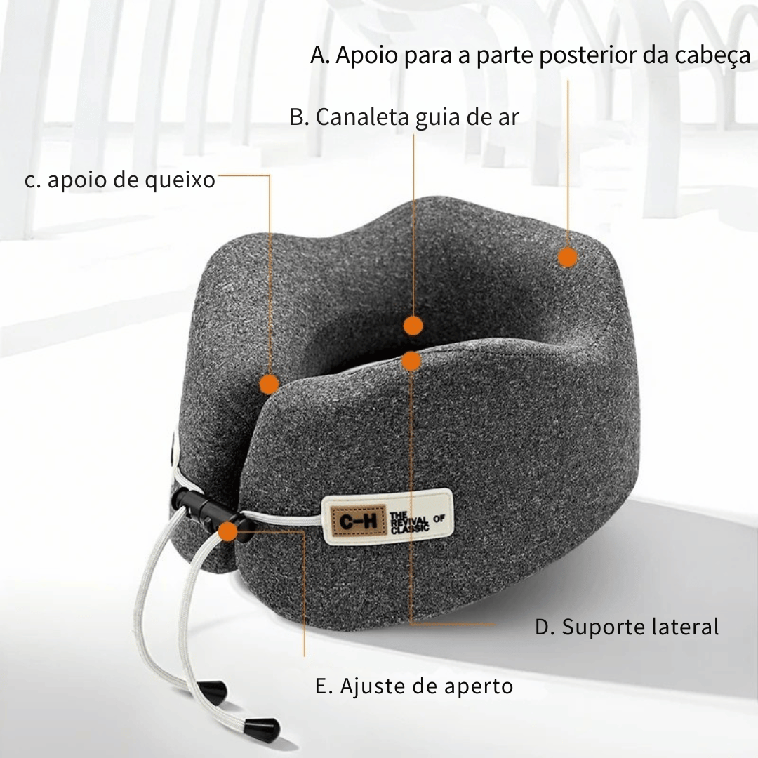 Travesseiro de Viagem Conforto U