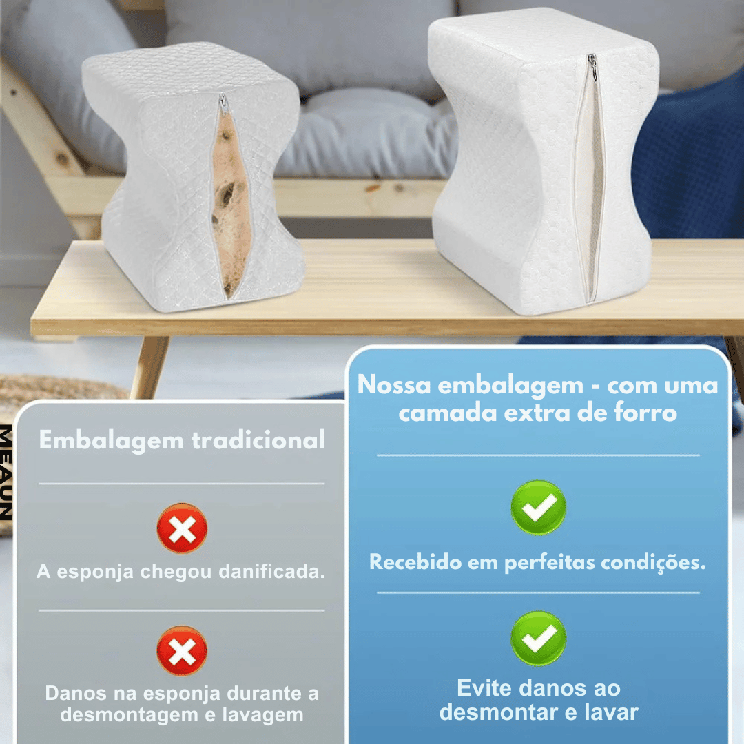 Almofada Ortopédica de Espuma de Memória