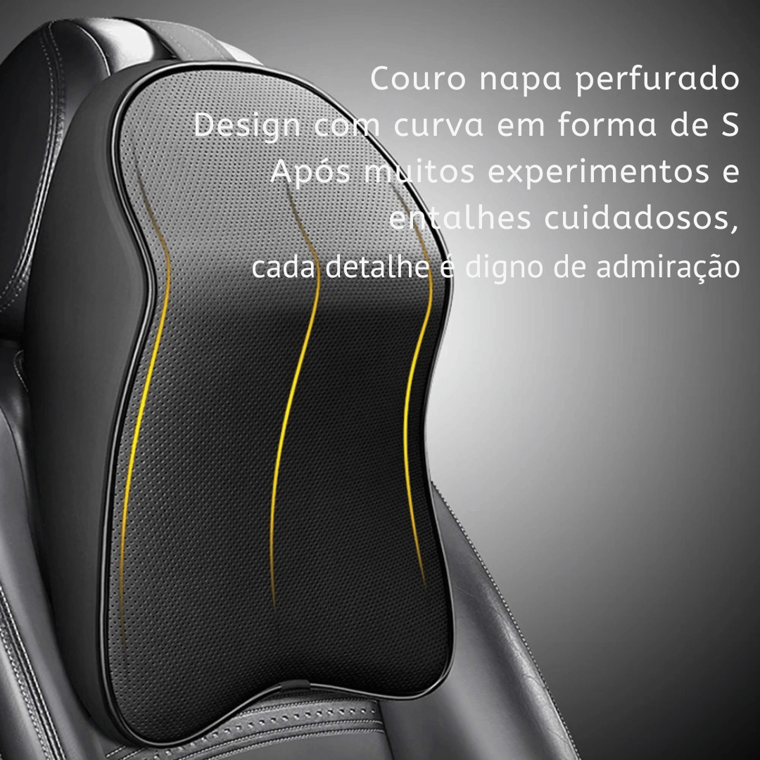 Travesseiro de Apoio para Pescoço com Espuma de Memória