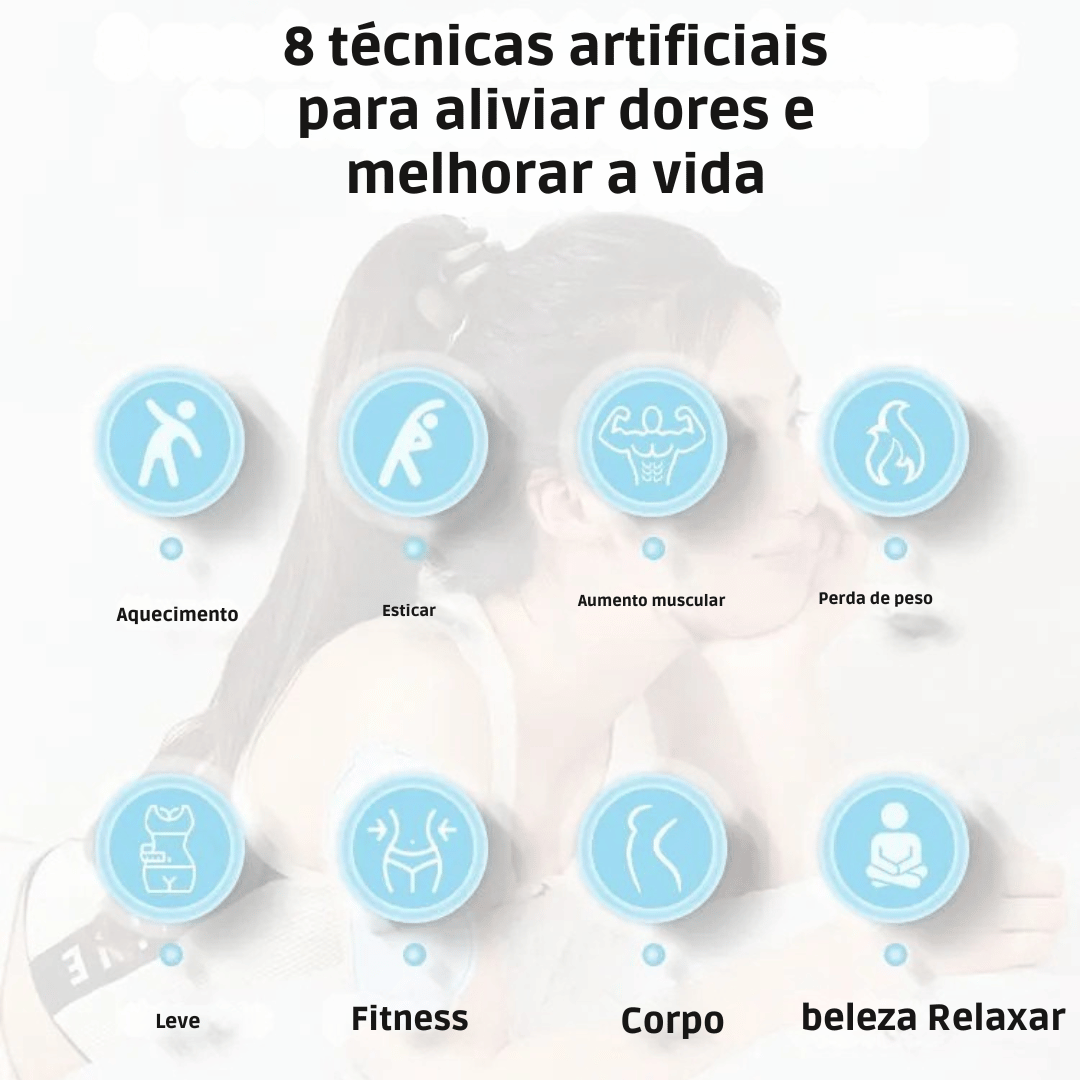 Massageador de Microcorrente para Pescoço