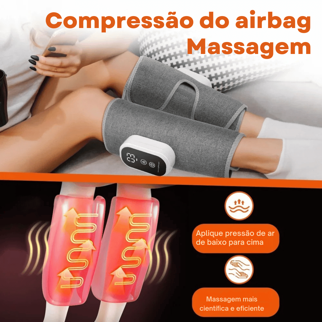 Massageador de Panturrilha Sem Fio 360°