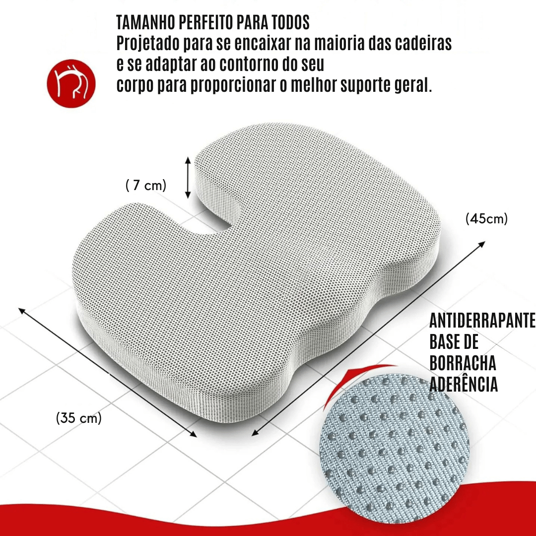 Almofada Ergonômica de Espuma de Memória