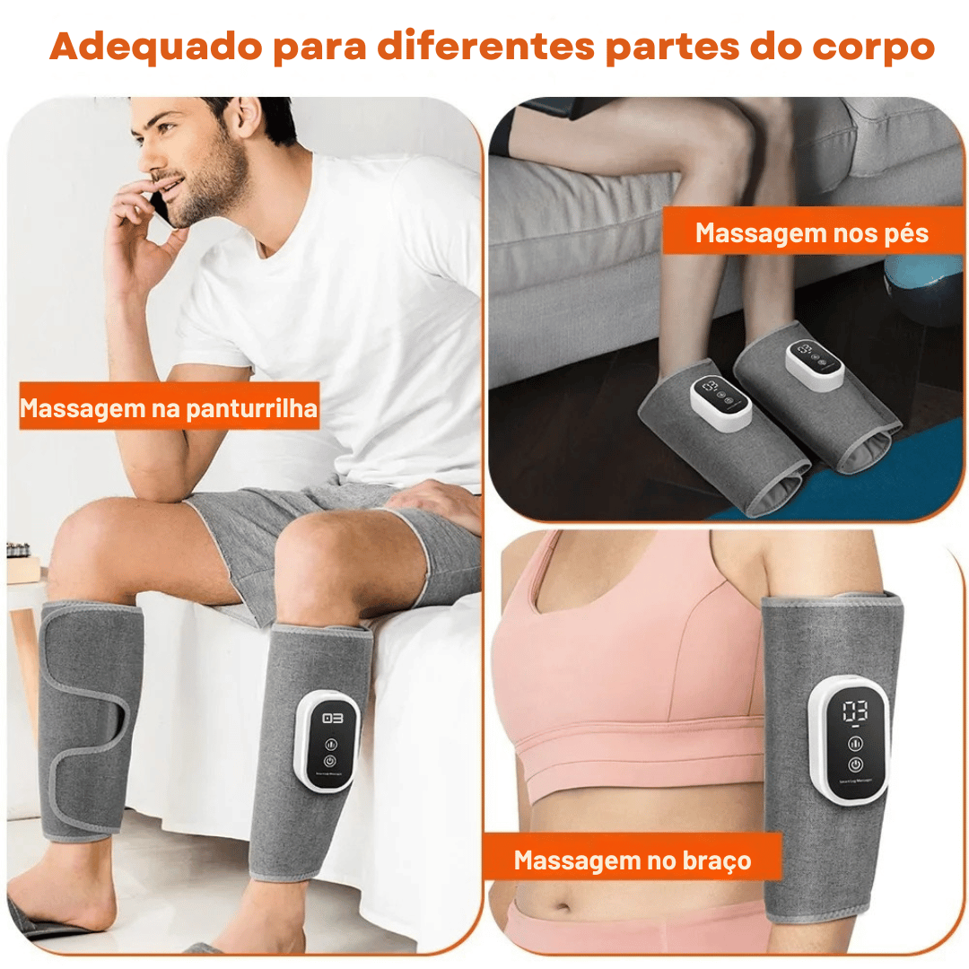 Massageador de Panturrilha Sem Fio 360°