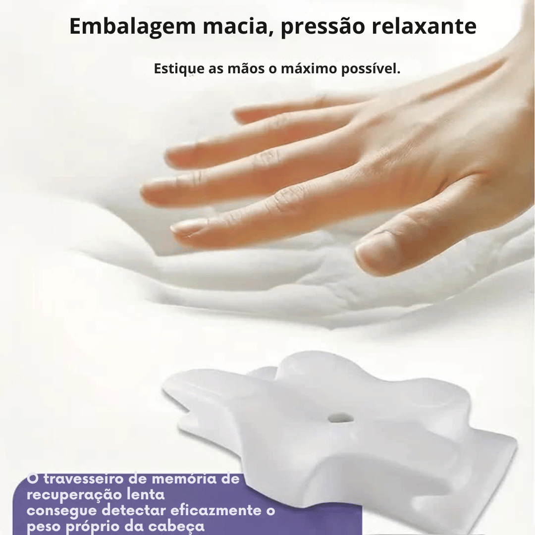 Travesseiro Ortopédico Borboleta