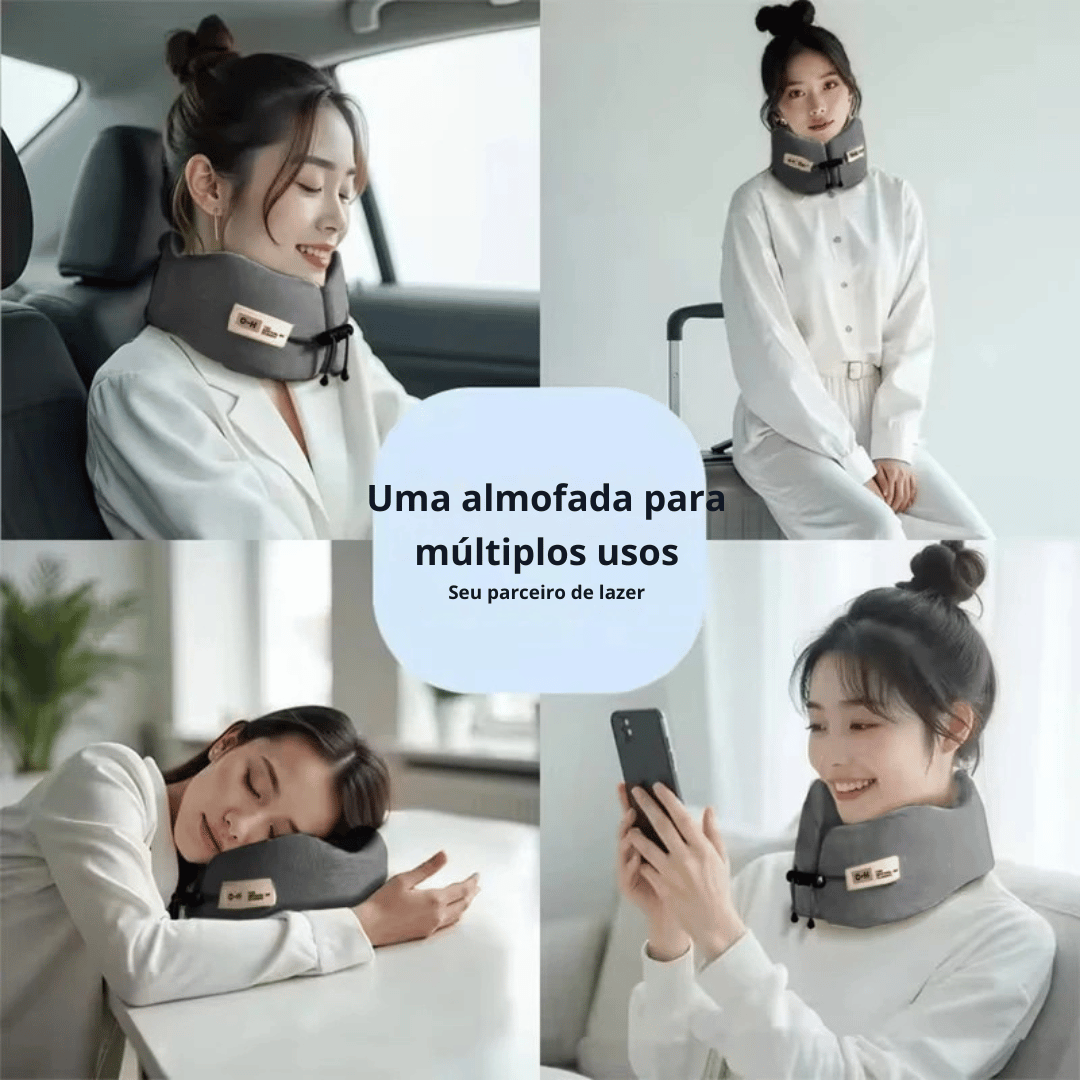 Travesseiro de Viagem Conforto U