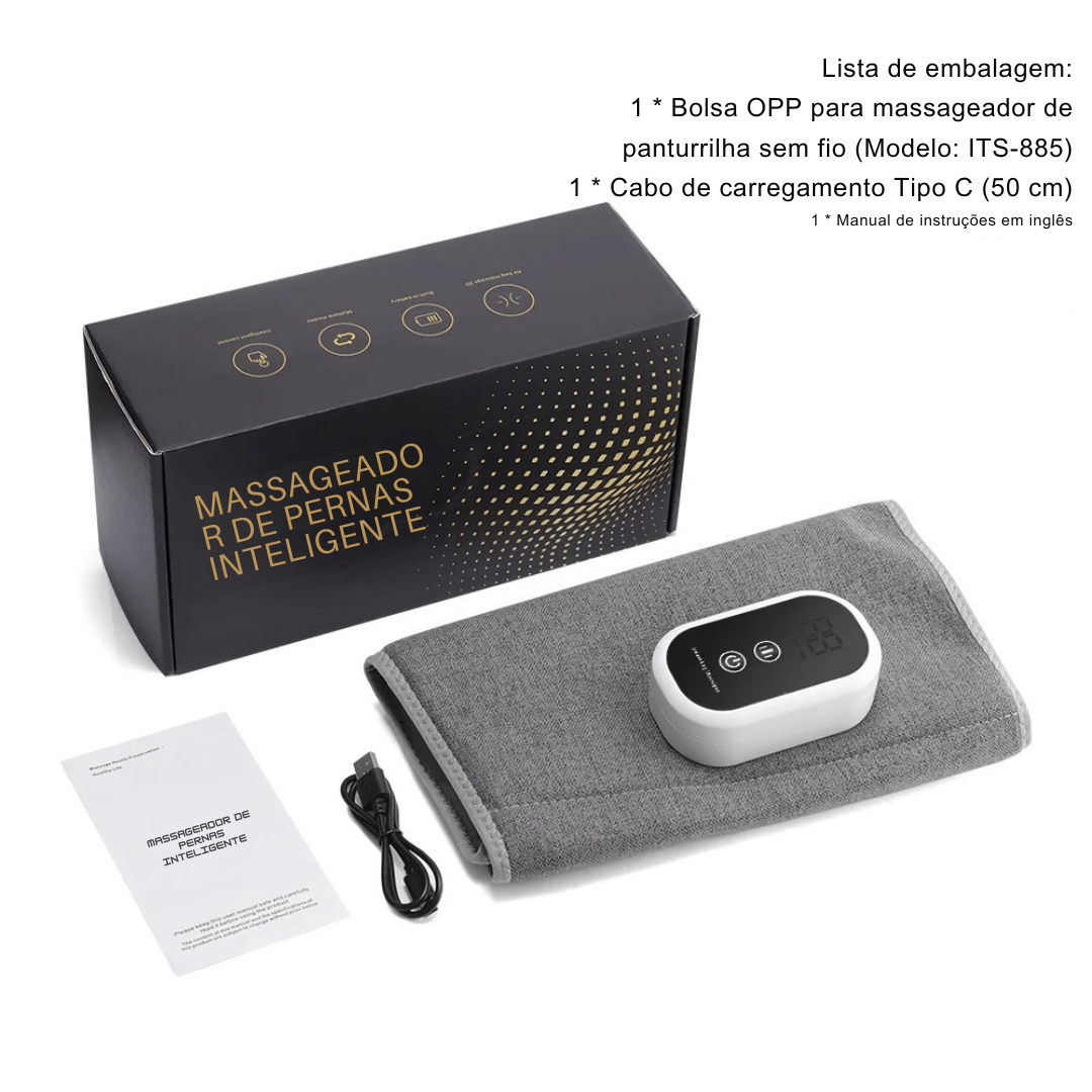 Massageador de Panturrilha Sem Fio 360°