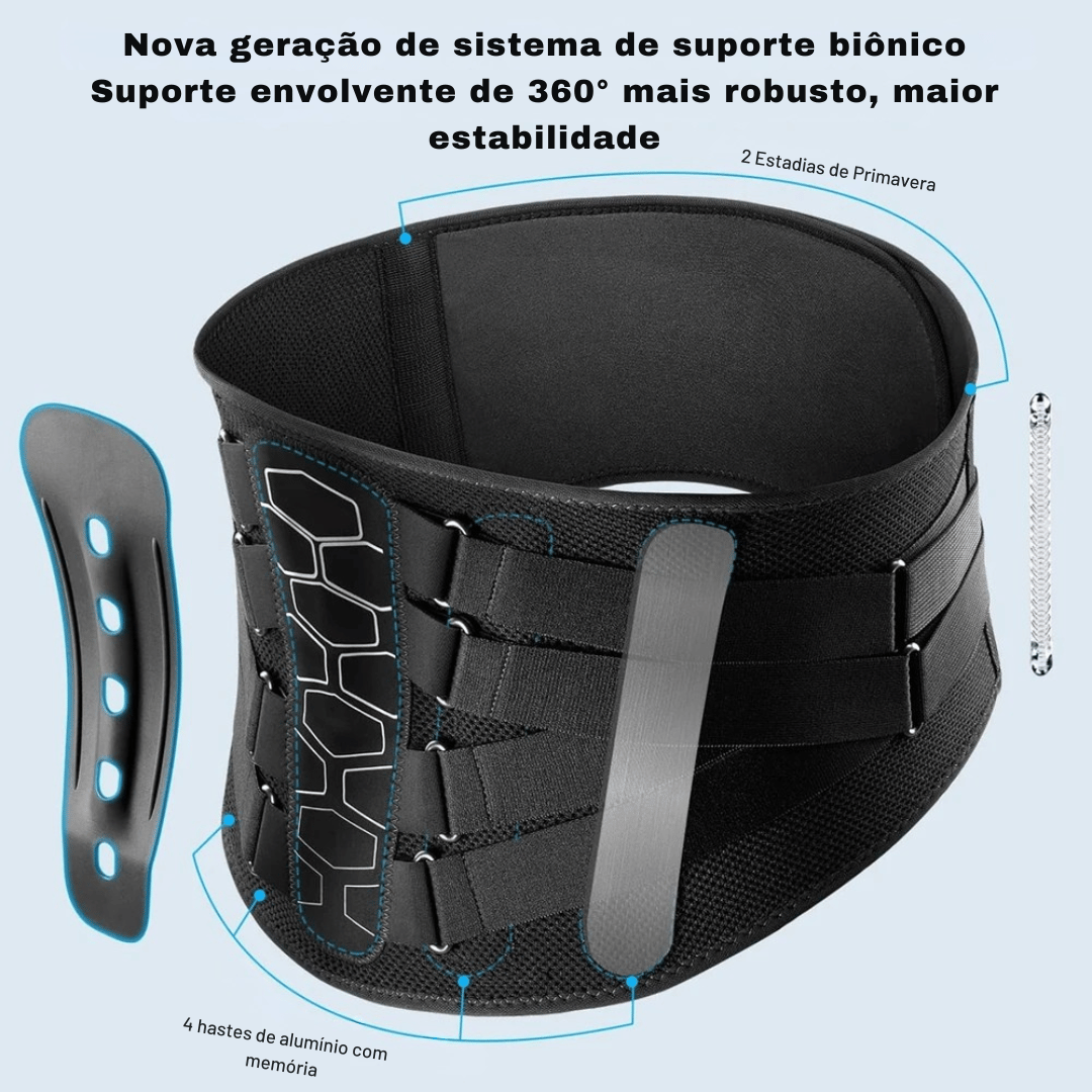 Cinta de Suporte Lombar Confortável