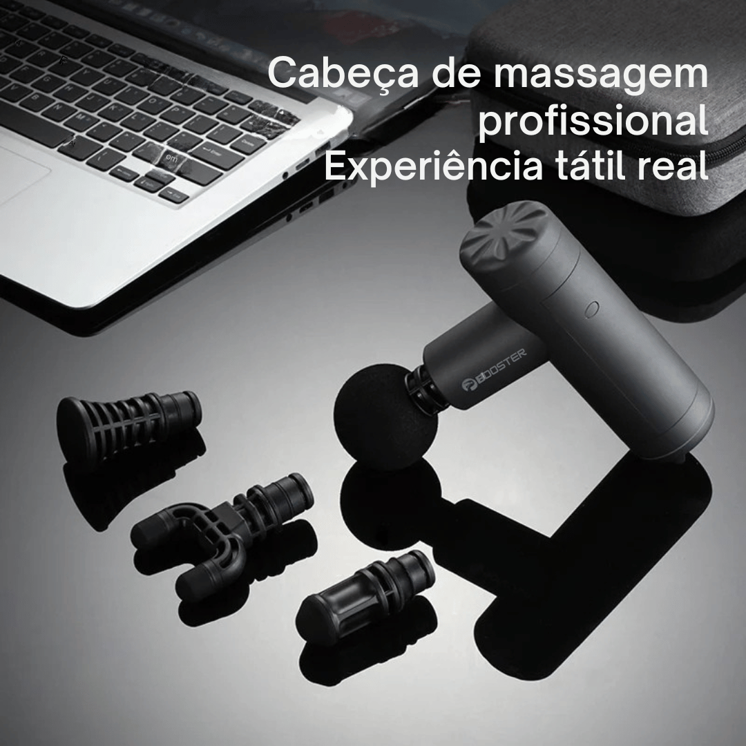 Mini Massageador de Percussão Portátil