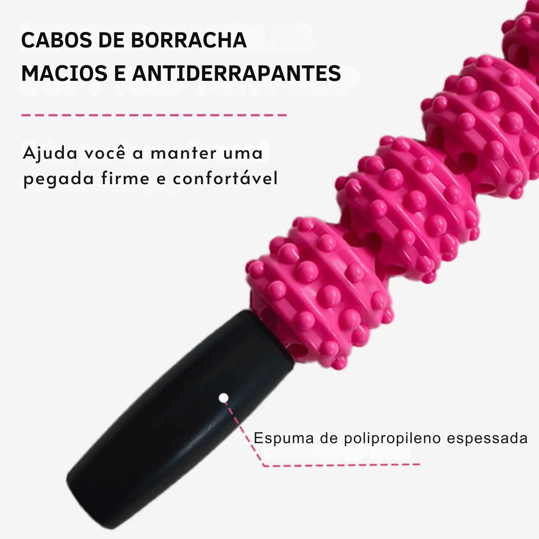 Rolo de Massagem Muscular 4 Rodas
