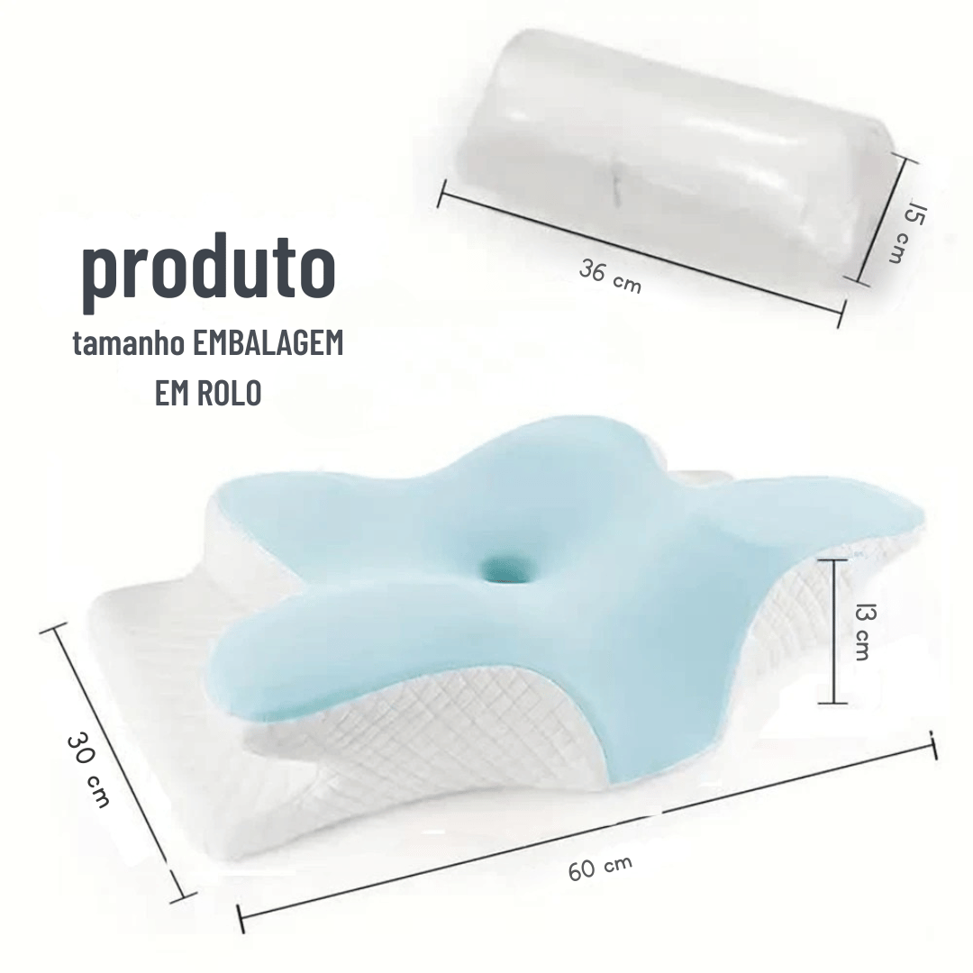 Travesseiro Ortopédico Borboleta