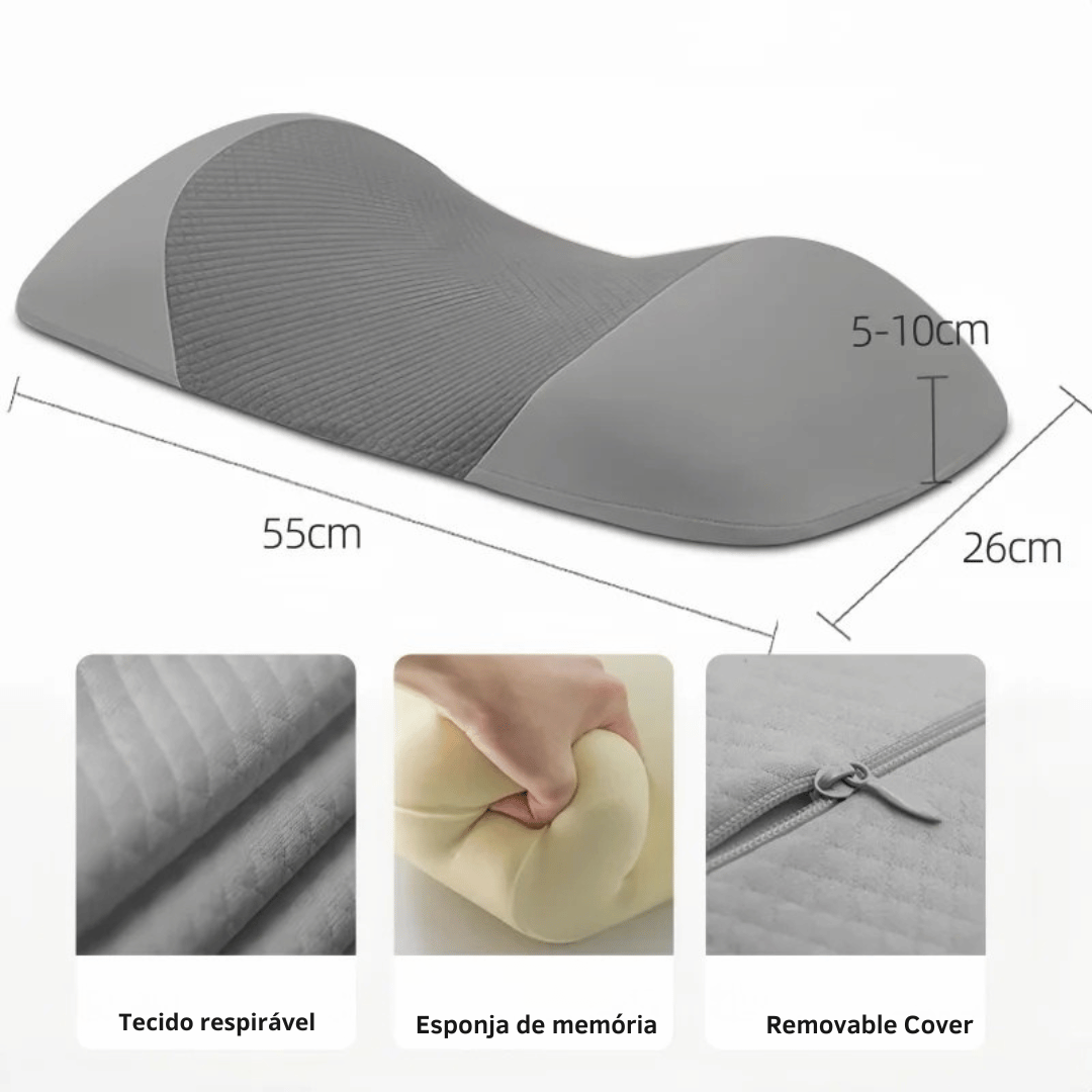 Travesseiro Ergonômico de Espuma de Memória