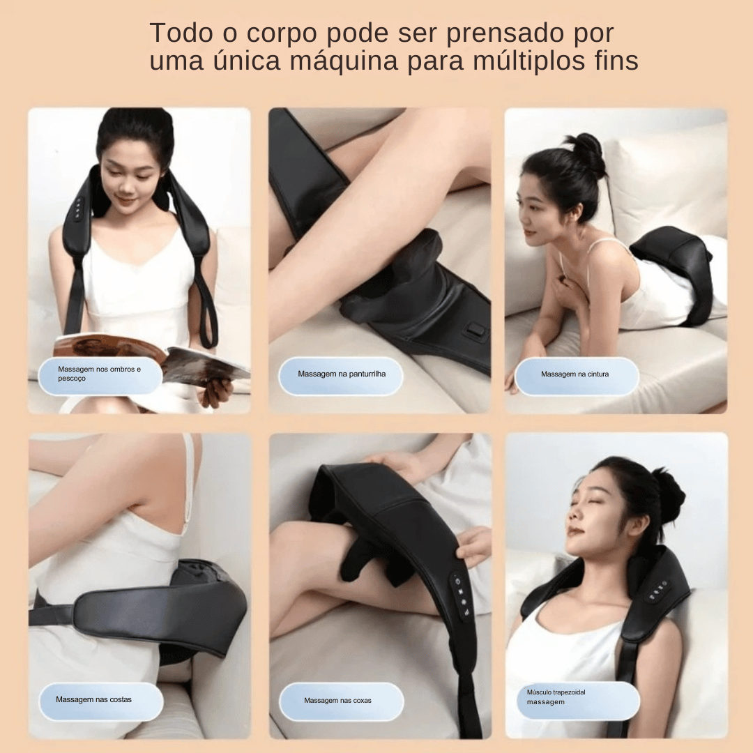 Massageador Multifuncional para Ombro e Pescoço