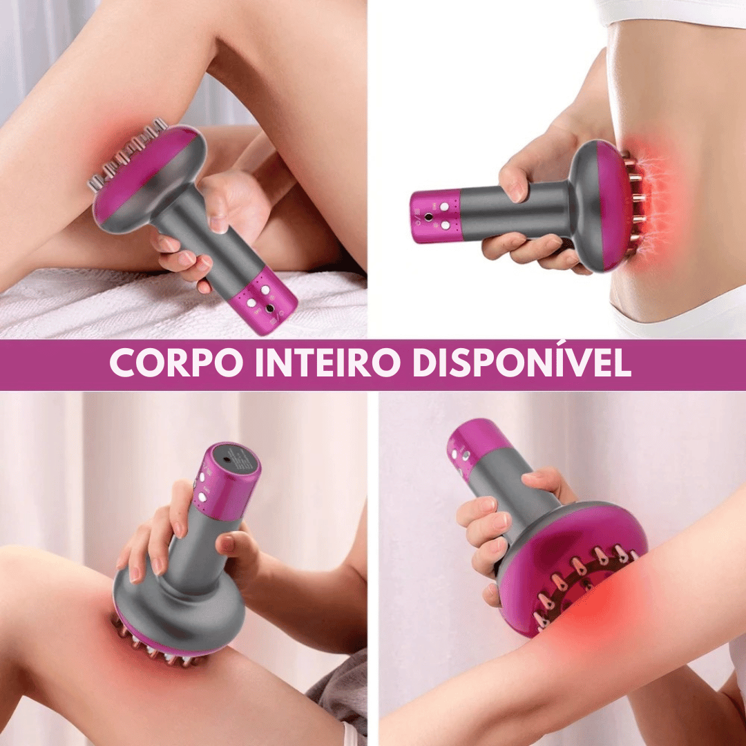 Massageador Elétrico 3 em 1 para Corpo
