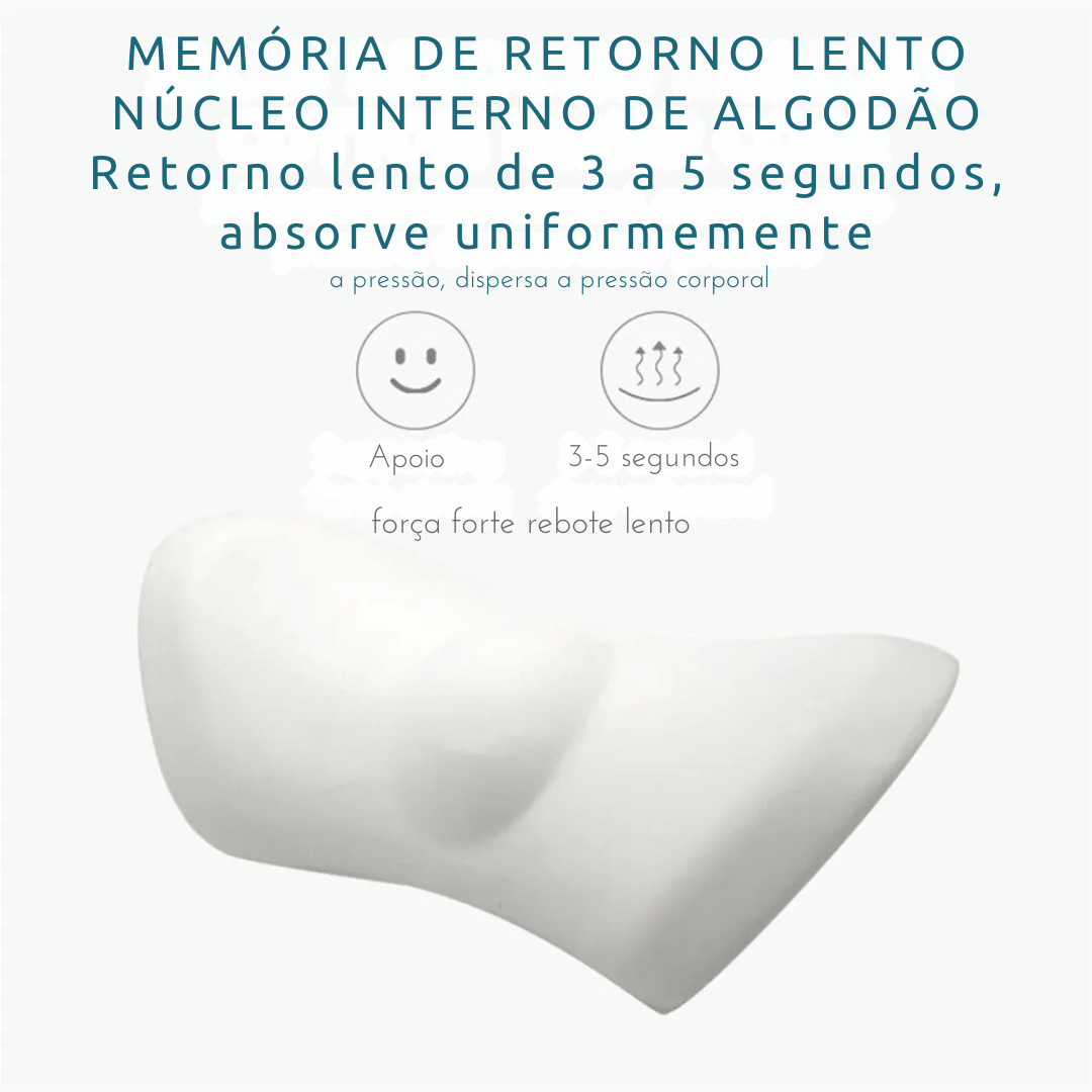Almofada Lombar de Memória Respirável