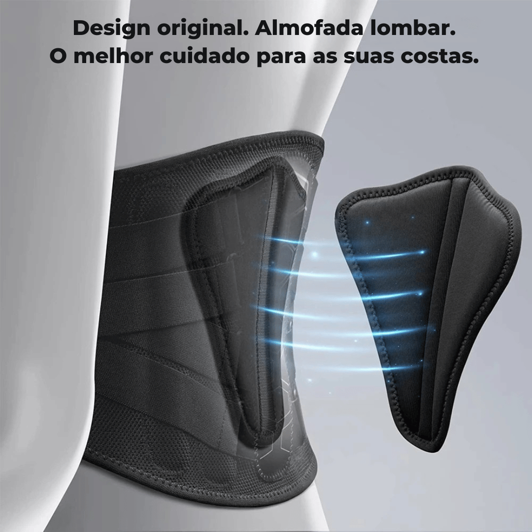 Cinta de Suporte Lombar Confortável