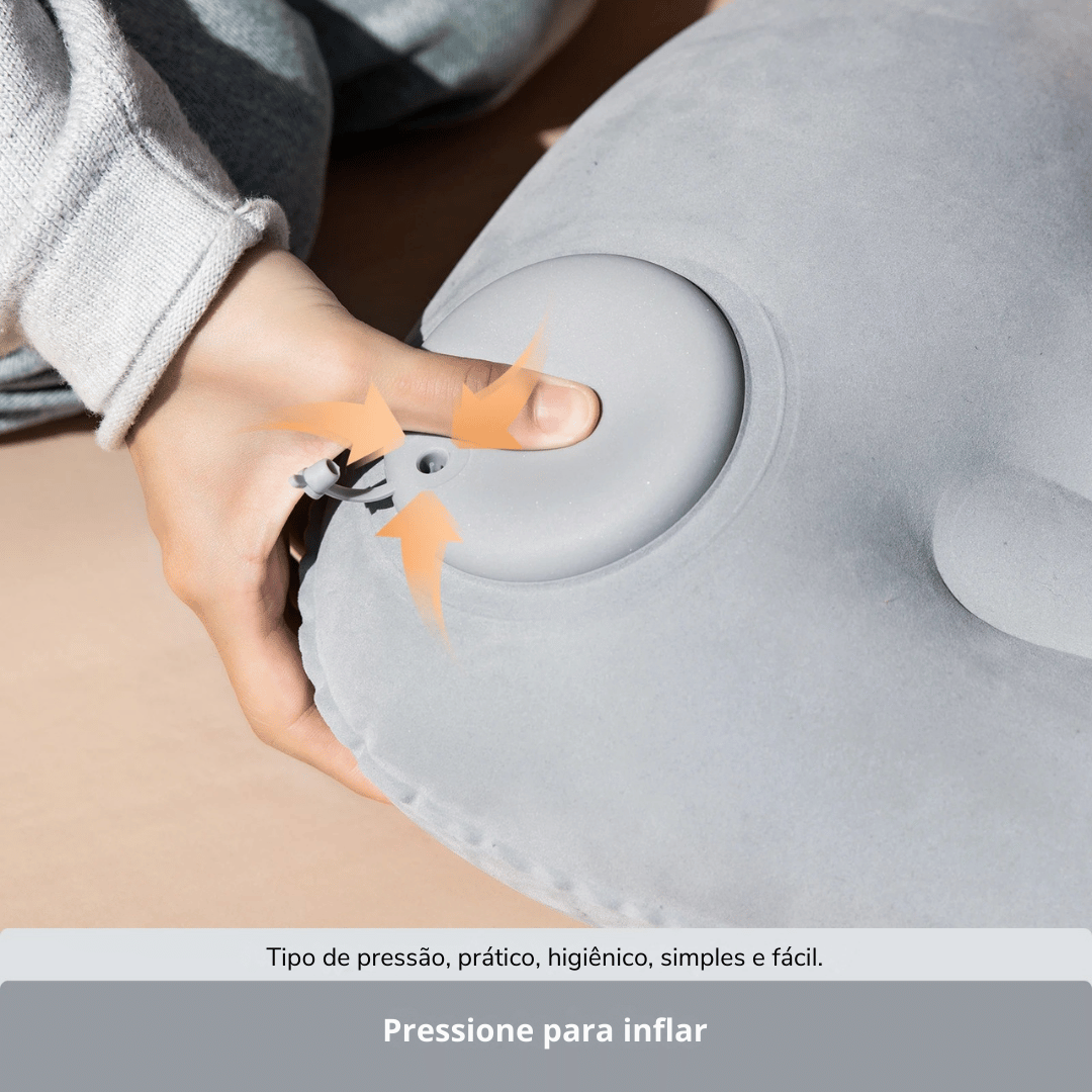 Travesseiro Inflável Portátil Ultralight
