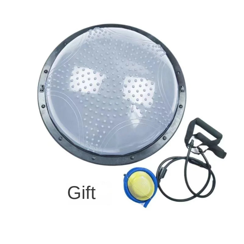 Bola de Equilíbrio Semicírculo, Anti-Onda, Bola de Velocidade, Half-Ball, Yoga Instrument, Pilates Fitness, 46cm, 58cm