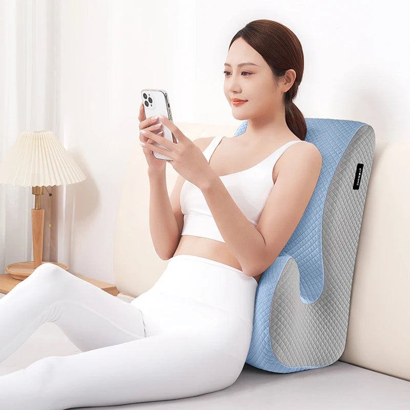 Almofada ergonômica, suporta postura em qualquer posição Almofadas de tração cervical Relaxamento corporal anti ronco, ideal para massagem