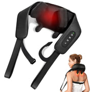 Trapezius massageador muscular multifuncional ombro e pescoço amassar massagem cervical pescoço e ombro massagem compressa quente