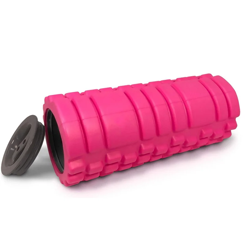Y98A-5 in1 coluna de yoga massagem vara bola amendoim picada bola estiramento banda combinação massagem conjunto fasciite plantar bola
