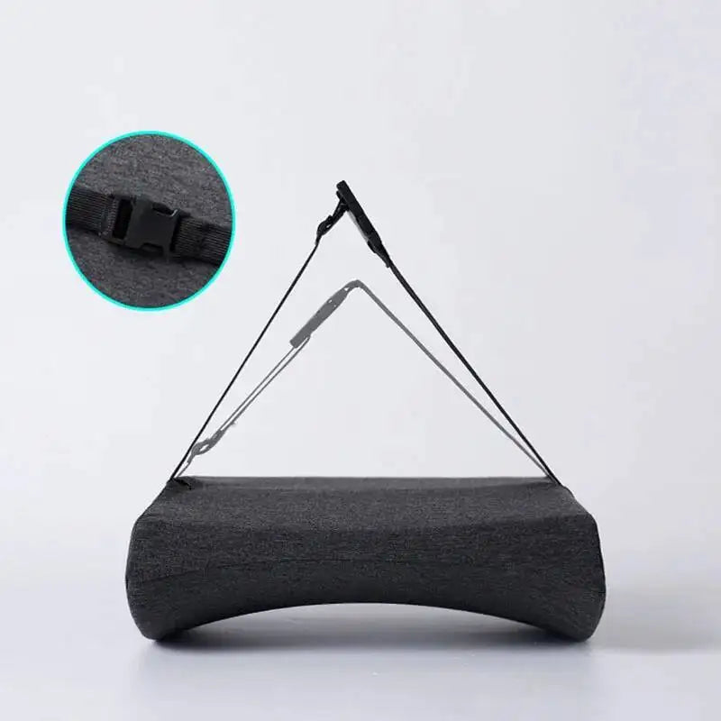 Almofada de cintura recuperação lenta cadeira de carro travesseiro lombar para sentar confortável e macio artefato sedentário escritório memória algodão