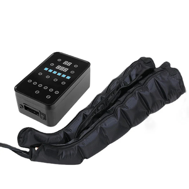 Sistema de massagem de compressão de ar, 6 câmaras, massageador de corpo inteiro, bomba de compressão, botas de recuperação, máquina de massagem para pés e pernas, airwrap