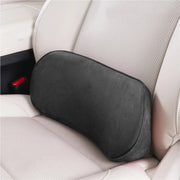 Almofada de apoio lombar de espuma de memória para carro, travesseiro de cintura, encosto, assento, motorista, viagem, suporte traseiro, acessórios interiores automotivos, conforto