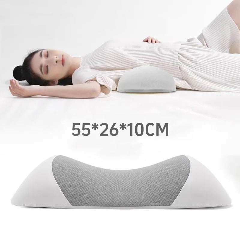 Travesseiro de espuma de memória multifuncional, travesseiro de dormir, suporte de cabeça, almofada de perna, extensão lombar, ergonomia, travessas de costas