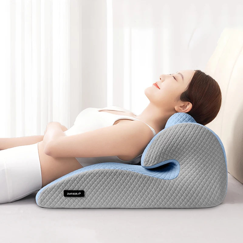 Almofada ergonômica, suporta postura em qualquer posição Almofadas de tração cervical Relaxamento corporal anti ronco, ideal para massagem
