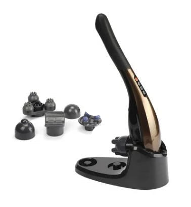 6 cabeça de massagem elétrica sem fio vibração massagem martelo ombro cintura corpo massageador alívio da dor carga instrumento cuidados saúde