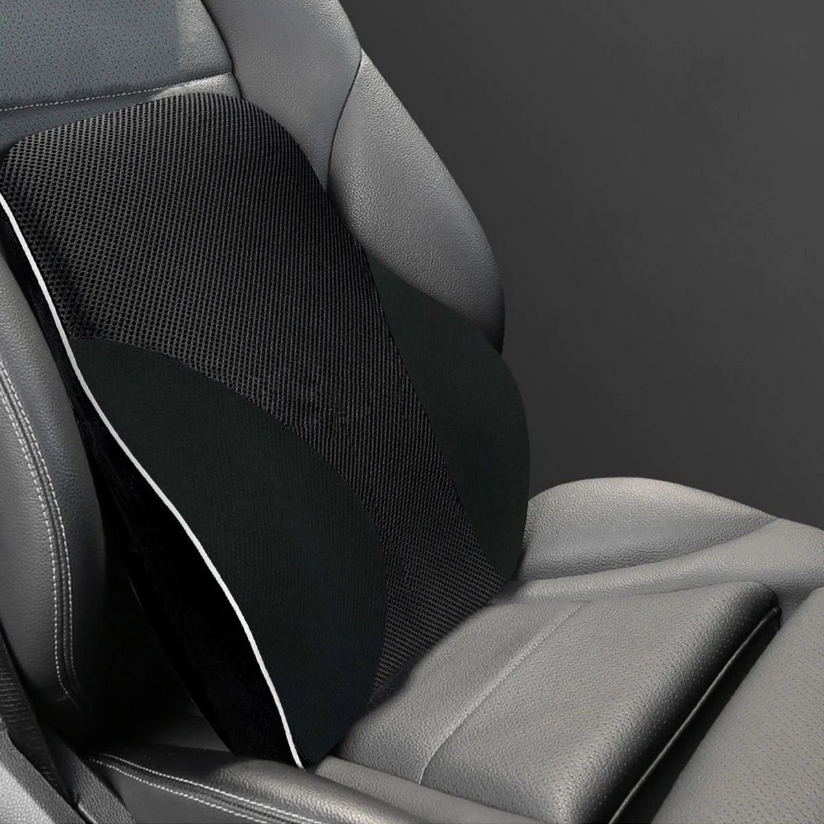 Travesseiro lombar dobrável de espuma de memória ergonômico de recuperação lenta Almofada de apoio para as costas Travesseiro de cintura para carros Cadeira de escritório
