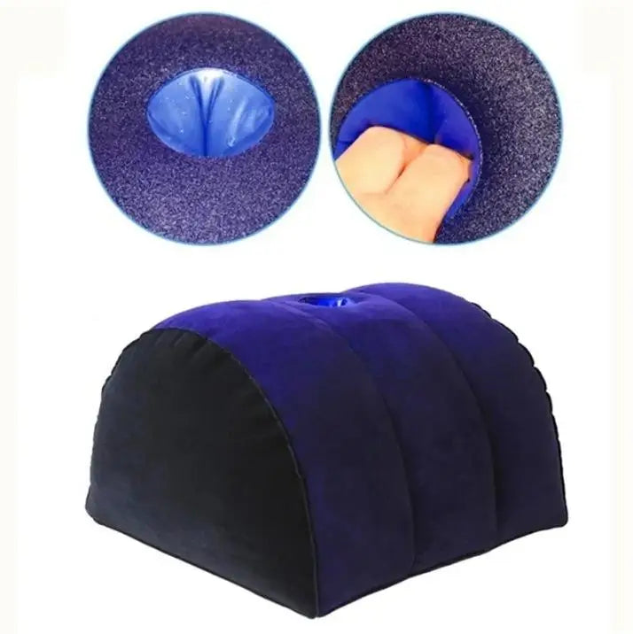 1 pçs multifuncional inflável cunha travesseiro sofá posição almofada apoio travesseiro de ar travesseiro triangular noite cama jogo almofada