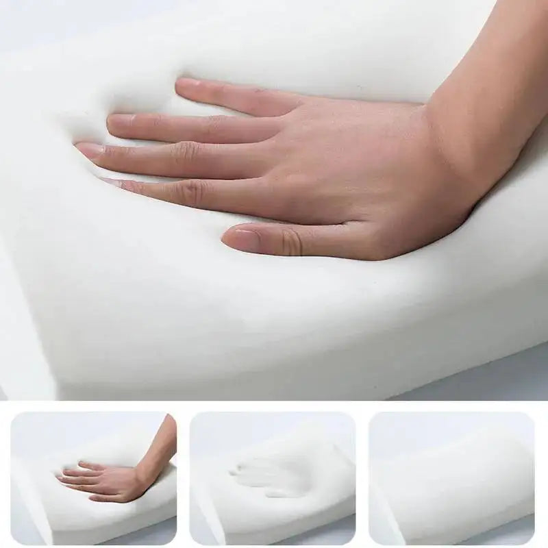 Almofada de cintura recuperação lenta cadeira de carro travesseiro lombar para sentar confortável e macio artefato sedentário escritório memória algodão